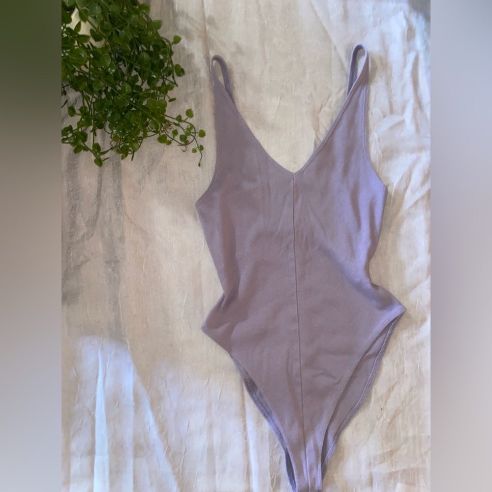Lavender body suit FOREVER21